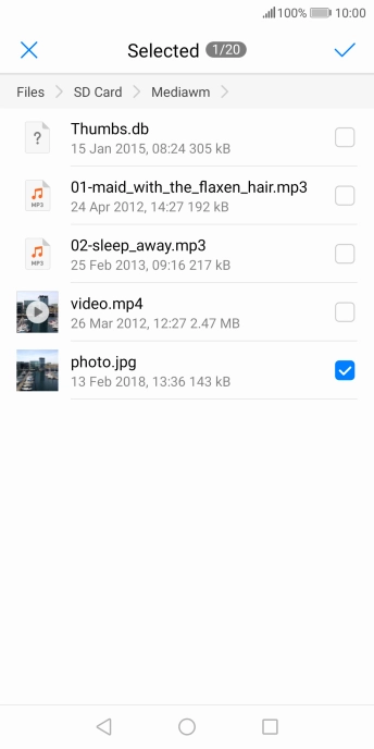 Press the save icon. Press the save icon.