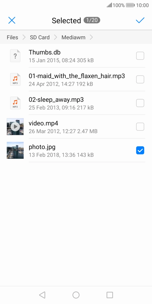 Press the save icon. Press the save icon.