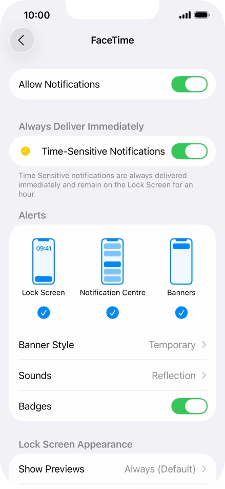 Press the indicator next to Press the indicator next to