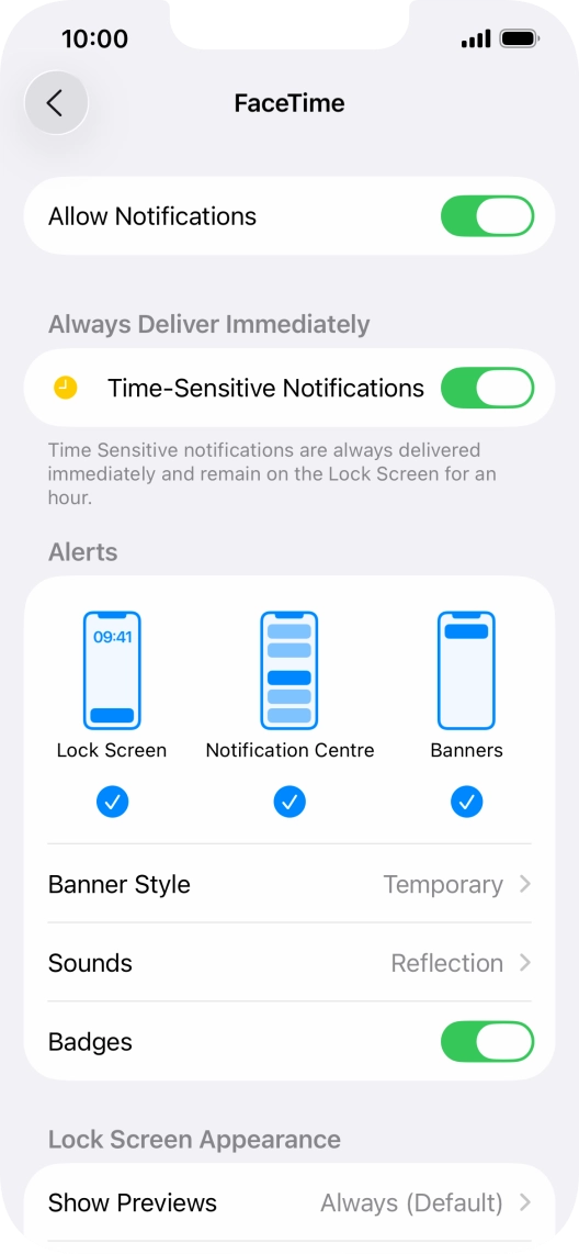 Press the indicator next to Press the indicator next to