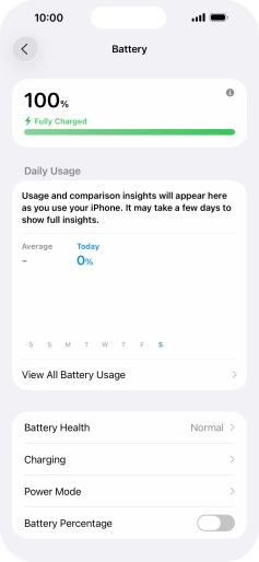 Press Power Mode. Press Power Mode.