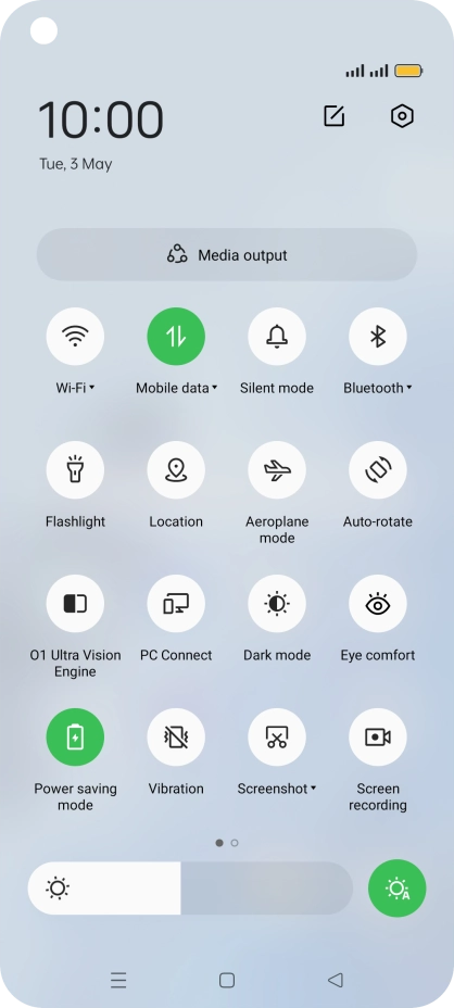 Press the Home key to return to the home screen. Press the Home key to return to the home screen.