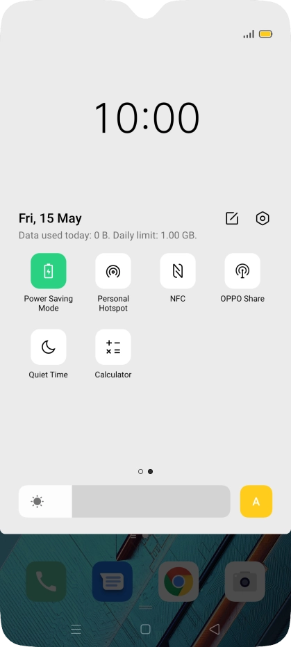 Press the Home key to return to the home screen. Press the Home key to return to the home screen.