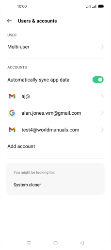 Press the Home key to return to the home screen. Press the Home key to return to the home screen.