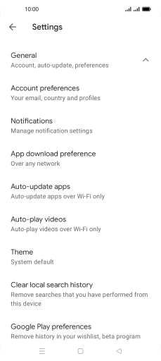 Press Auto-update apps. Press Auto-update apps.