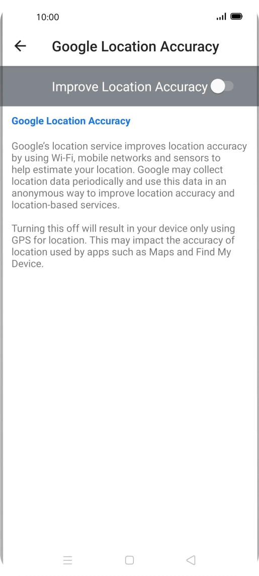 If you press the indicator next to If you press the indicator next to