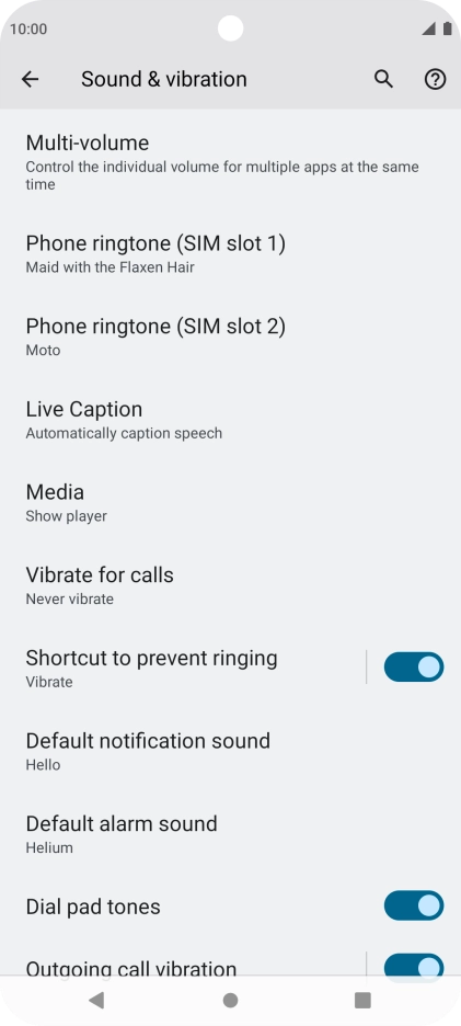 Press the Home key to return to the home screen. Press the Home key to return to the home screen.