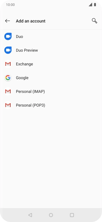 Press Personal (POP3). Press Personal (POP3).