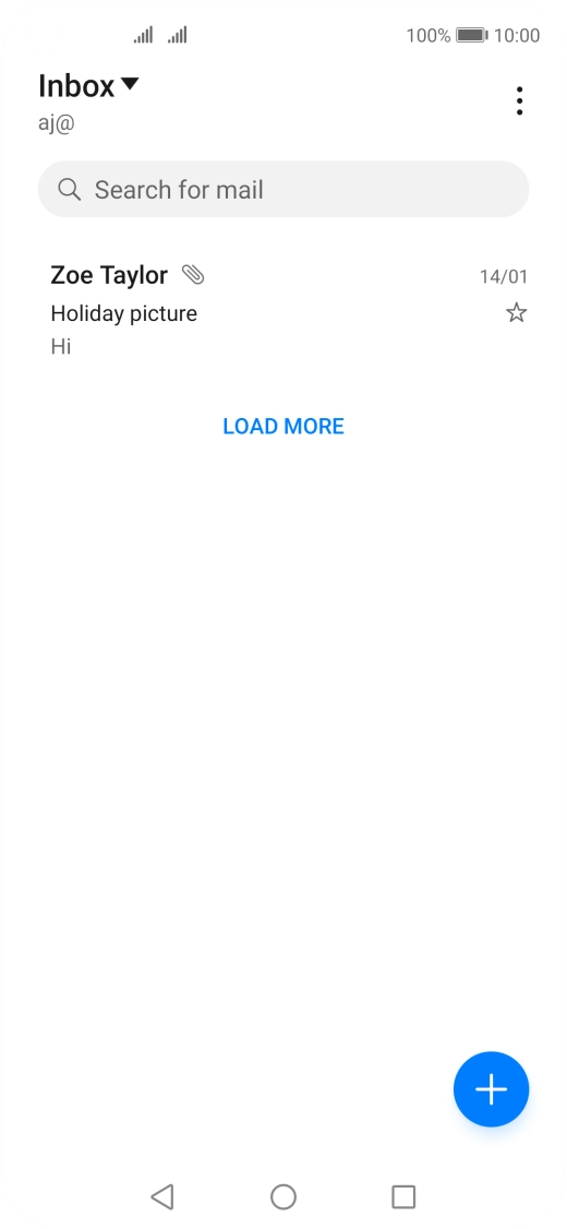 Press the drop down list. Press the drop down list.