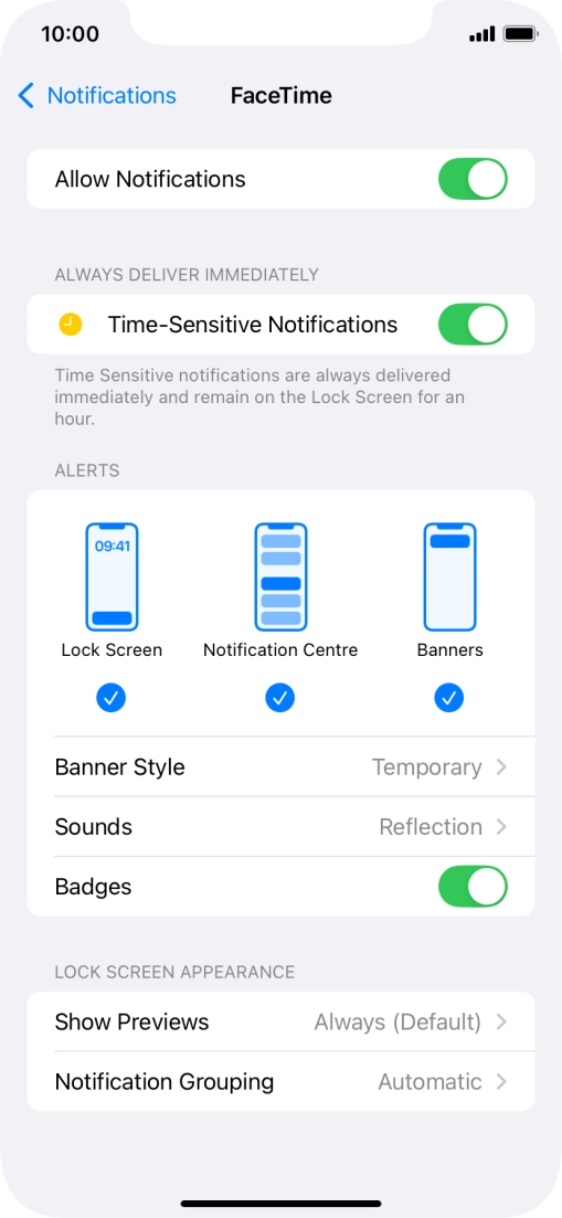 Press the indicator next to Press the indicator next to