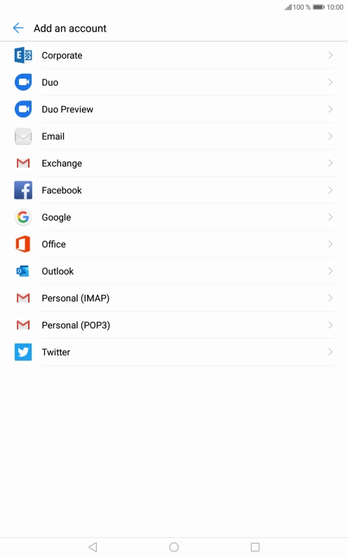 Press Google. Press Google.