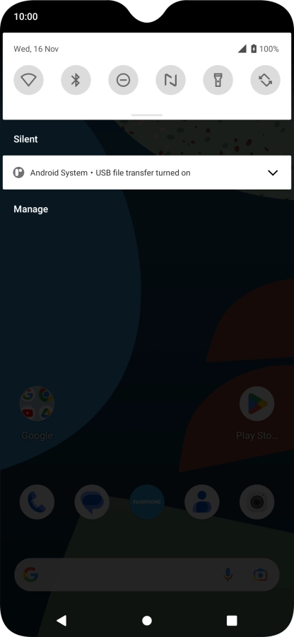 Press Android System. Press Android System.