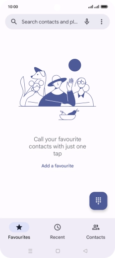 Press the menu icon. Press the menu icon.