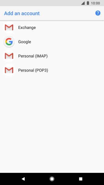 Press Personal (POP3). Press Personal (POP3).