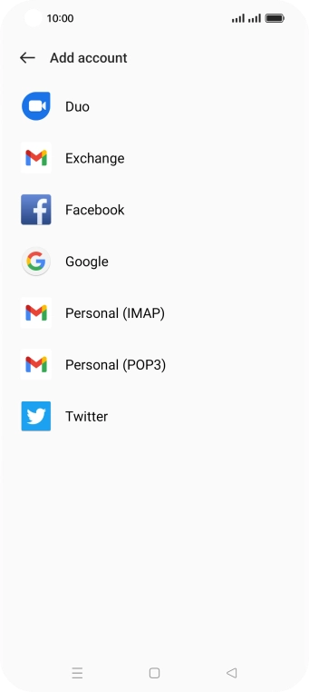 Press Personal (POP3). Press Personal (POP3).