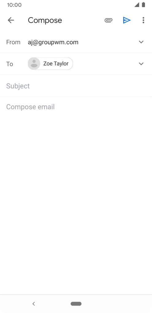 Press Subject and key in the required subject. Press Subject and key in the required subject.