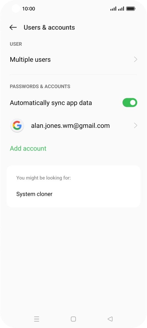 Press the Home key to return to the home screen. Press the Home key to return to the home screen.