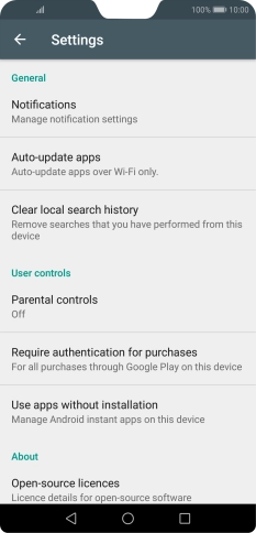 Press Auto-update apps. Press Auto-update apps.