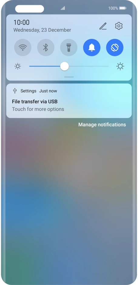 Press Touch for more options. Press Touch for more options.