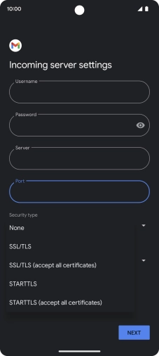 Press None. Press None.