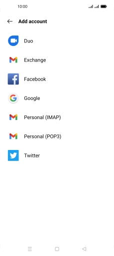 Press Personal (POP3). Press Personal (POP3).