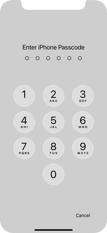 Use the phone lock code you created. The app is now locked. Use the phone lock code you created. The app is now locked.