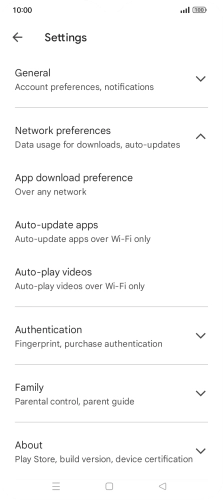 Press Auto-update apps. Press Auto-update apps.
