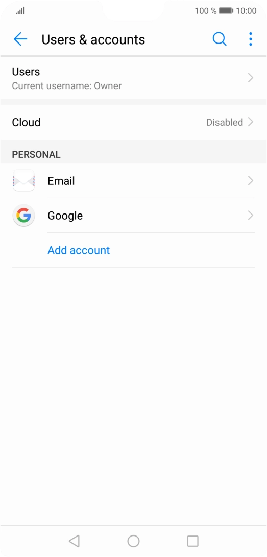 Press the Home key to return to the home screen. Press the Home key to return to the home screen.