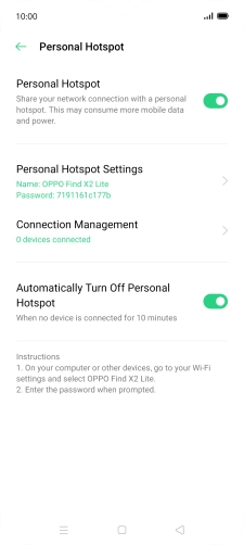 Press the Home key to return to the home screen. Press the Home key to return to the home screen.