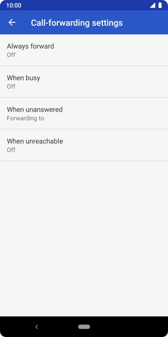Press the Home key to return to the home screen. Press the Home key to return to the home screen.