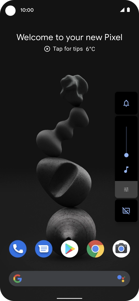Press the sound mode icon the necessary number of times to turn silent mode on or off. Press the sound mode icon the necessary number of times to turn silent mode on or off.