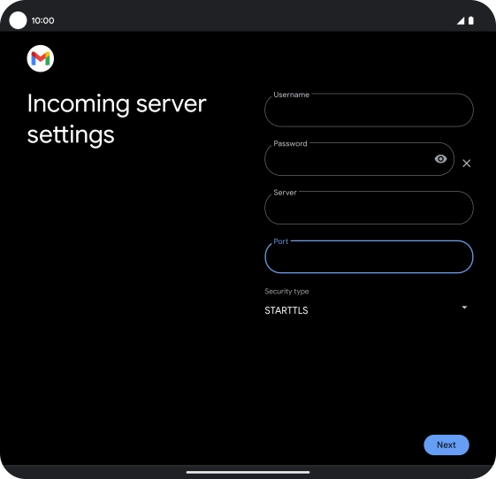 Press the drop down list below Press the drop down list below