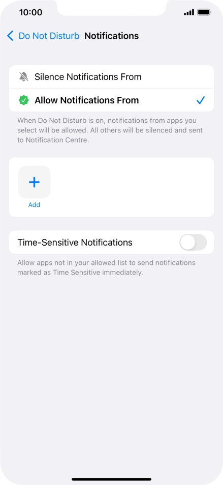 Press the indicator next to Press the indicator next to