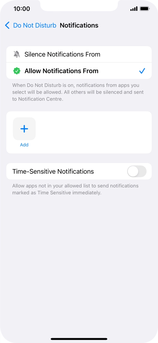 Press the indicator next to Press the indicator next to