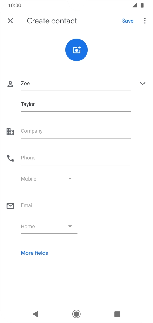 Press Phone and key in the phone number. Press Phone and key in the phone number.