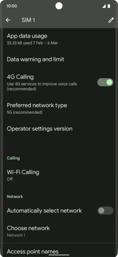 Press the indicator next to Press the indicator next to