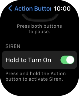 Press the indicator next to Press the indicator next to