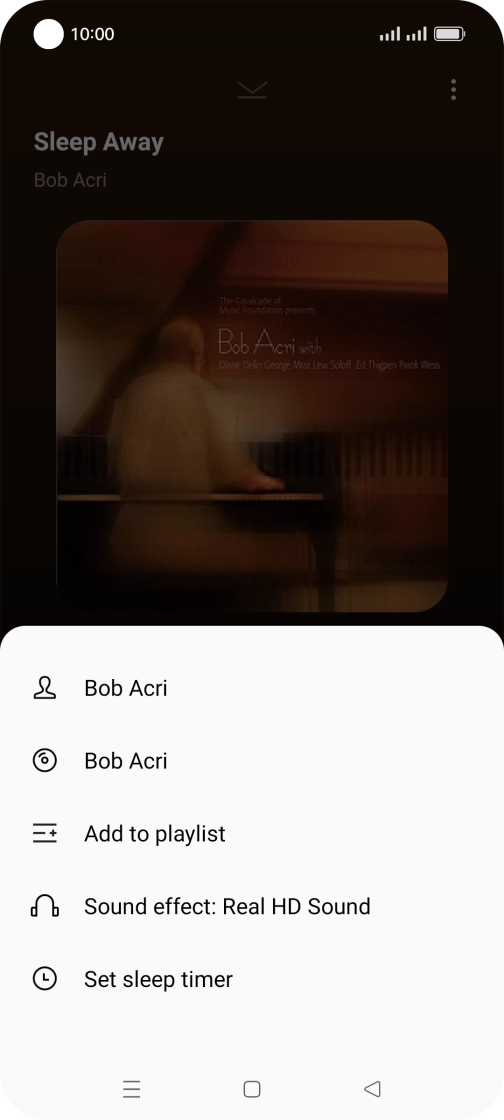 Press Add to playlist. Press Add to playlist.