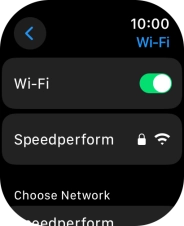 Press the Digital Crown to return to the home screen. Press the Digital Crown to return to the home screen.