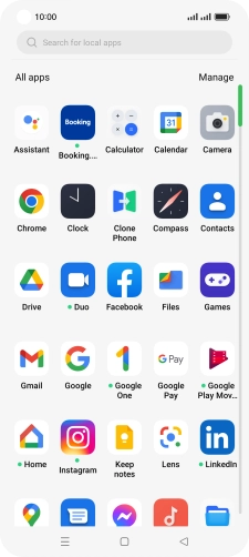 Press Gmail. Press Gmail.