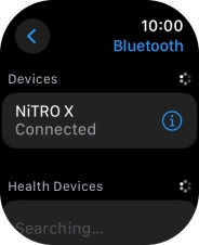 Press the Digital Crown to return to the home screen. Press the Digital Crown to return to the home screen.
