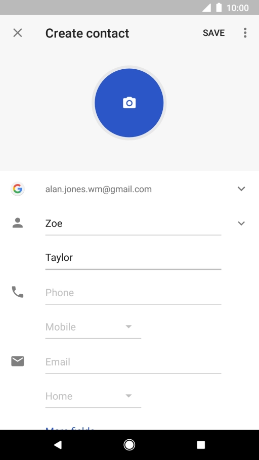 Press Phone and key in the required phone number. Press Phone and key in the required phone number.