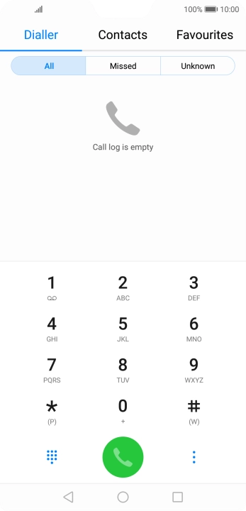 Press the menu icon. Press the menu icon.