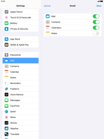 If this screen is displayed, you email account has been recognised and set up automatically. Follow the instructions on the screen to key in more information and finish setting up your tablet. If this screen is displayed, you email account has been recognised and set up automatically. Follow the instructions on the screen to key in more information and finish setting up your tablet.