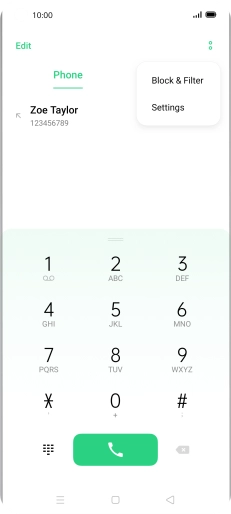 Press Settings. Press Settings.