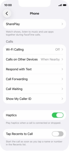 Press Wi-Fi Calling. Press Wi-Fi Calling.