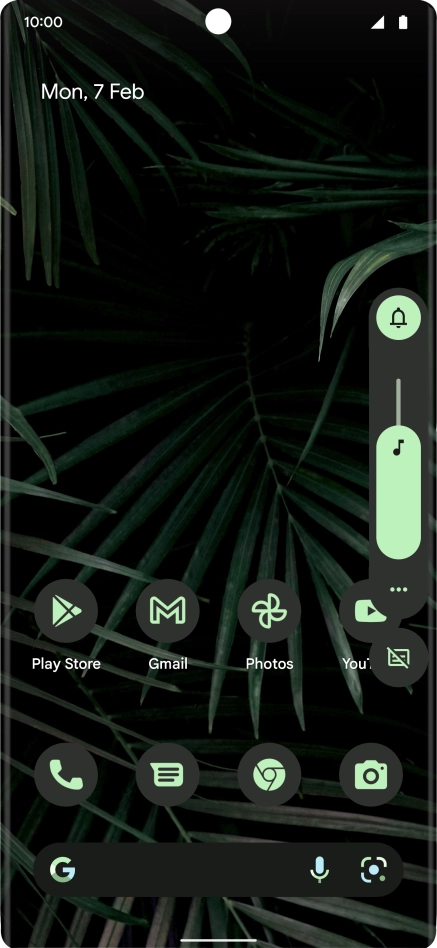 Press the sound mode icon the necessary number of times to turn silent mode on or off. Press the sound mode icon the necessary number of times to turn silent mode on or off.