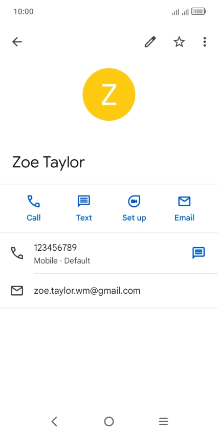 Press the required number. Press the required number.