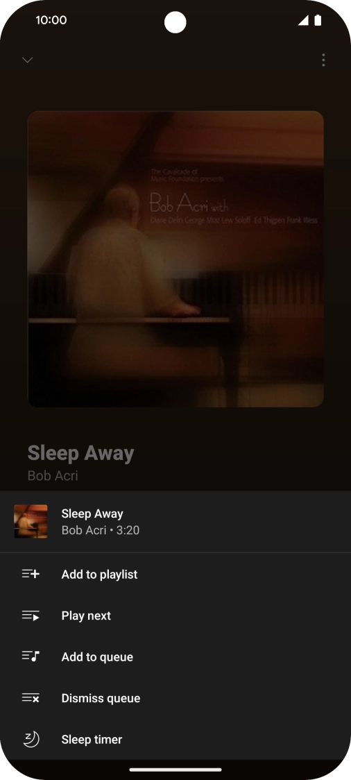 Press the add icon. Press the add icon.