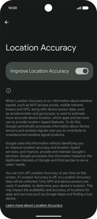 If you press the indicator next to If you press the indicator next to